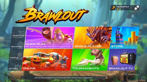 Brawlout For Sony Playstation 4 The Video Games Museum