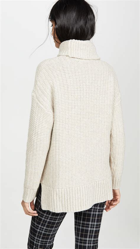 Madewell Kate Ribbed Turtleneck Sweater | SHOPBOP | Ribbed turtleneck sweater, Ribbed turtleneck ...