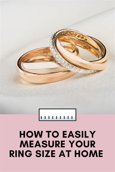 How To Measure Your Ring Size Without Going To The Jewelers Ring