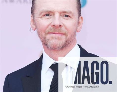 British Actor Simon Pegg Attends The Ee British Academy Film Awards At