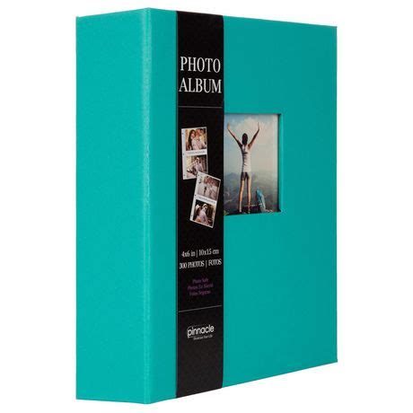 Pinnacle Frames 2 Up Teal Photo Album Walmart Canada