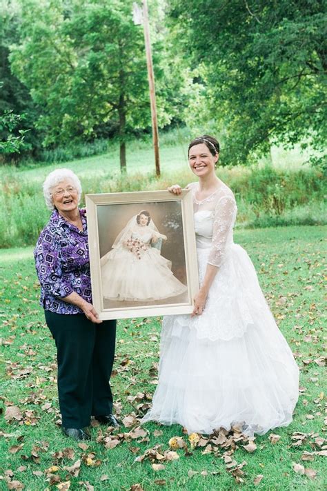 grandma s wedding dress for a heartwarming elopement celebration wedding dresses bride