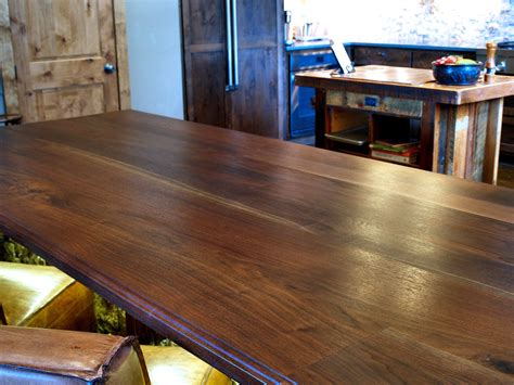 Slab Walnut Wood Countertop Photo Gallery By Devos Custom Woodworking