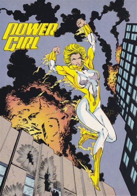 Power Girl By Bart Sears Power Girl Supergirl Comic