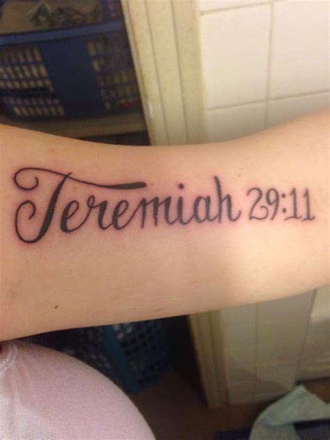 Share 73 Jeremiah 29 11 Tattoo Fonts Vn