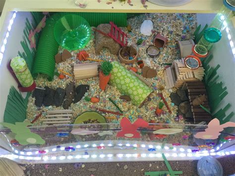Check spelling or type a new query. This is my Hamsters DIY cage in its easter theme! | Hamster diy cage, Hamster bin cage, Hamster diy