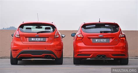 Gallery Ford Fiesta St And Focus St Compared Fiesta St And Focus St 5