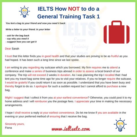 Ielts Gt Letters How To Use A Formal Or Informal Tone