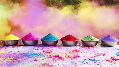 Holi Color Powder Gulal Color Run Powder 4 Oz 4 Pack 1 Lb