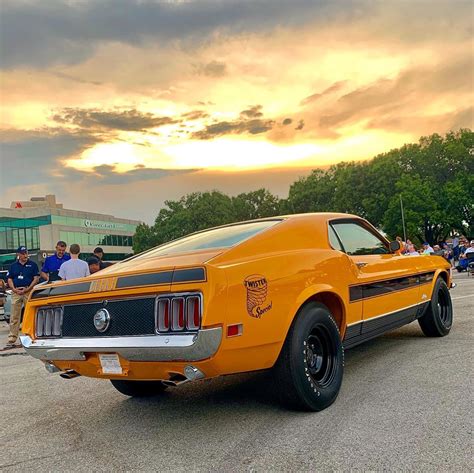 This 1970 Ford Mustang Mach 1 Twister Special Is A 428 Cobra Jet With A