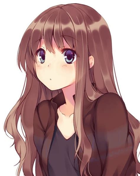 30 Top For Cute Anime Girl Brown Hair Bangs Holly Would