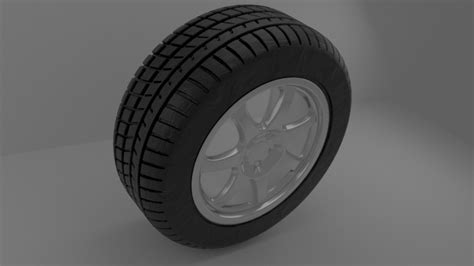 3d The Simple Tire Cgtrader