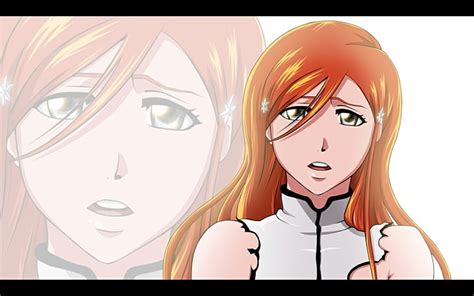 Wallpaper Bleach Sexy Anime Inoue Orihime Paint Redhead Orihime My