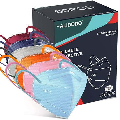 Colorful Options Halidodo Individually Wrapped KN Face Mask Where To Buy KF And KN