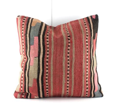 Kilim pillow , Kilim pillow cover, Boho pillow, Vintage pillow, Home design, Decorative pillow ...