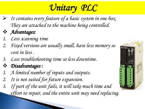 Unitary Plc Advantages And Disadvantages Plc Programming Basic