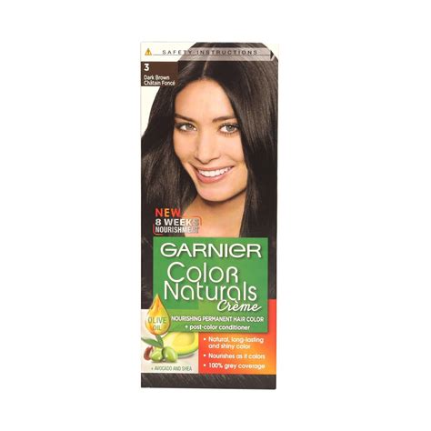 Buy Garnier Color Naturals Hair Color Dark Brown Shade 3 110ml