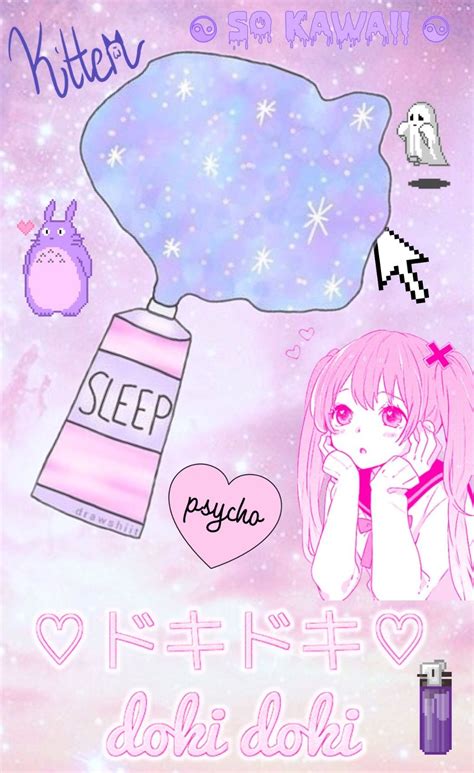 Pastel Goth Anime Wallpapers Wallpaper Cave
