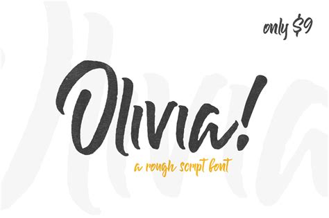Olivia Font By Salt And Pepper Fonts · Creative Fabrica