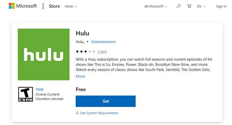 The review for hulu desktop has not been completed yet. How to fix Hulu Windows 10 app not working