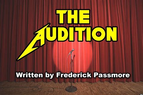 The Audition Christian Skit Scripts By Frederick Passmore Skits