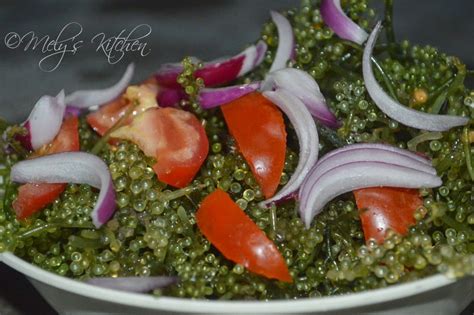 Melys Kitchen Lato Salad Grape Seaweed Salad Grape Salad Filipino