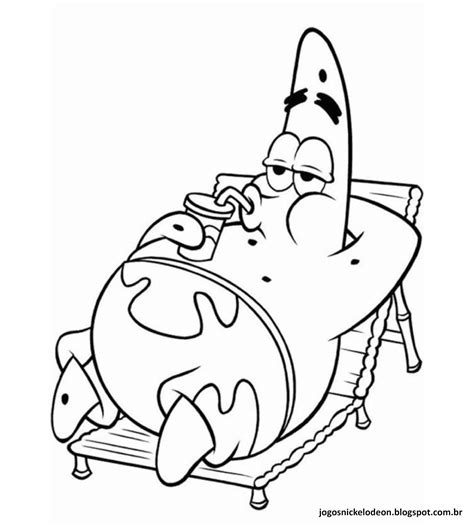 Free printable cards and invitations. Jogos da Nickelodeon: Desenhos para colorir do Bob Esponja