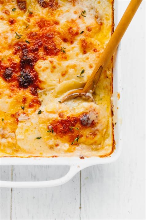 Scalloped Potatoes With Cheddar Cooking Lsl