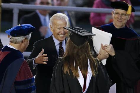 Donald Trump Joe Biden Attend Penn Graduation Wsj