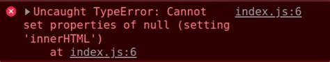 Cannot Set Properties Of Null Error In Javascript Solved Bobbyhadz