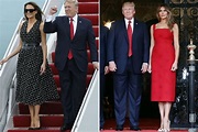 Las dos versiones de Melania Trump: clásica y sexy