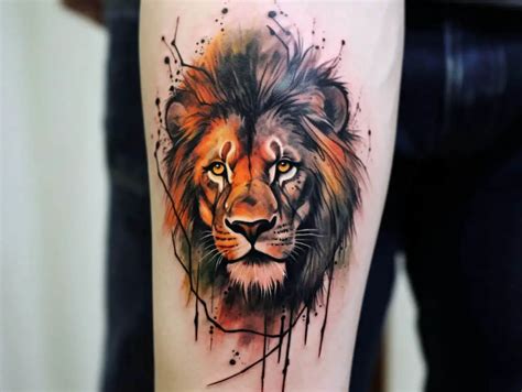 Inspiring Meanings Behind Lion Tattoos The Profound Symbolism
