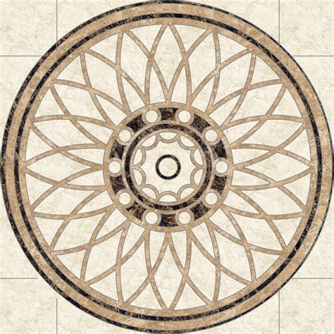 Flower Pattern Floor Tile Ph048 2424