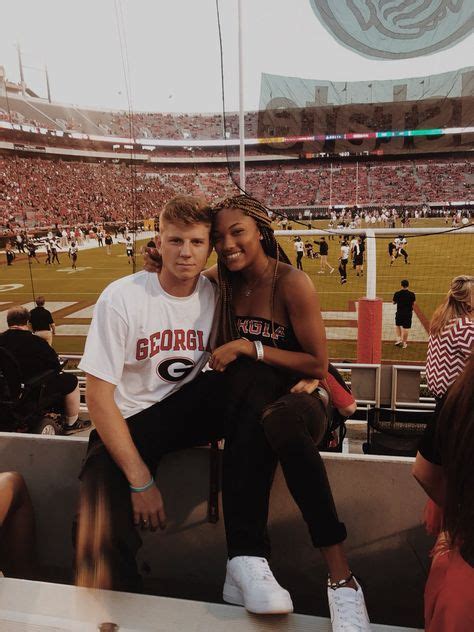 Gorgeous Interracial Couple At A College Football Game Love Wmbw