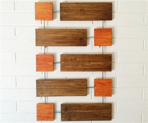 Cy Wall Sculpture Wood Wall Art Mid Century Modern Twombly Wood Wall
