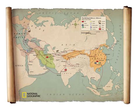 The Silk Roads National Geographic Society