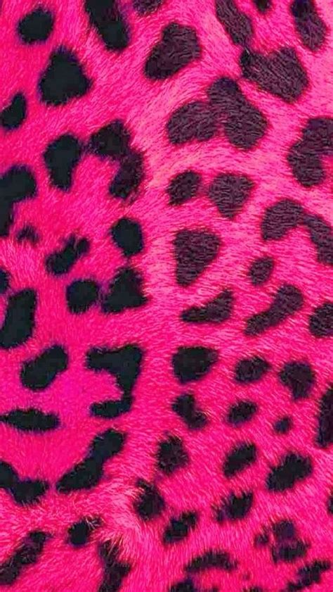 Pink Leopard Print Iphone Wallpaper Background Sfondi