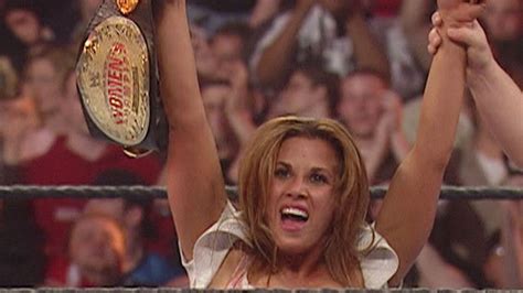 Watch Mickie James Vs Trish Stratus For The Women S Title At WrestleMania Mickie James