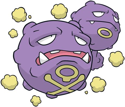 Weezing Official Artwork Gallery Pokémon Database