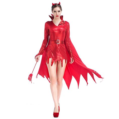 Womens Hot Stuff Red Sexy Devil Costume Hit The Parties On Halloween In Sexy Costumes From