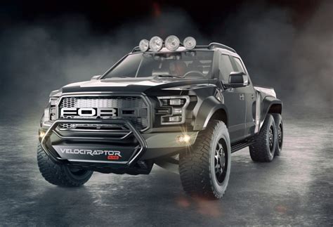 Velociraptor 6x6 Concept By Hennessey Performance Is 600 Hp Of 2017