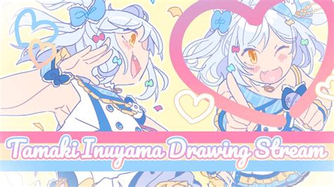 Guerilaaa Tamaki Inuyama Drawing Stream Amai Umimaru Youtube