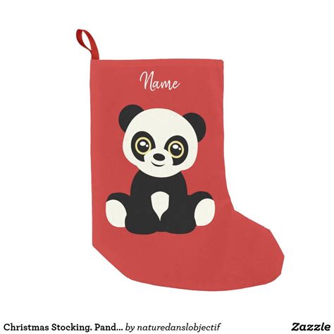 Christmas Stocking Panda Christmas Stocking Ts Small Christmas
