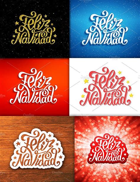 Feliz Navidad Lettering Hand Lettering Styles Hand Lettering Poster