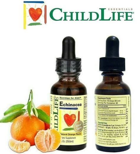 Jual Childlife Echinacea Natural Orange Flavor Vitamin Anak 296ml