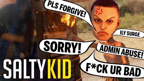 Saltiest Kid Ever Comes Crawling Back Rust Solo Ish Youtube