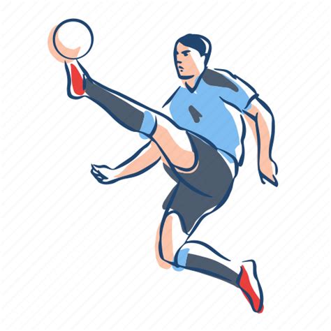 Ball Football Footballer Player Soccer Sport Uruguay Icon