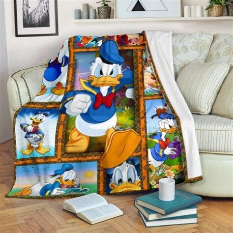 Character Donald Duck Blanket Teeruto