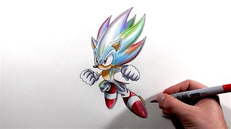 Drawing Hyper Sonic Youtube