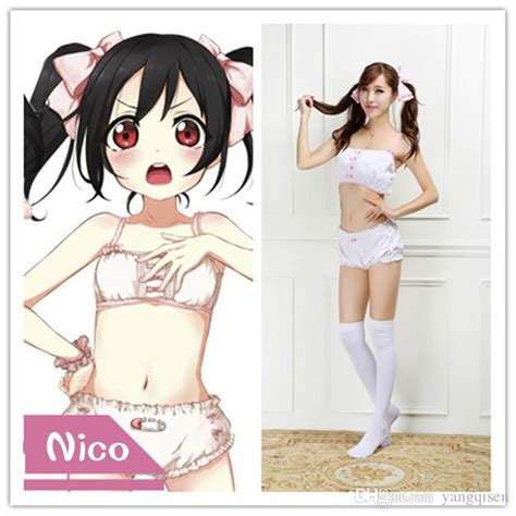 Love Live Cosplay Nico Yazawa Costumes Japan Anime Lovelive Girl Sexy